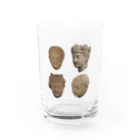 af_buttoの仏頭ズ Water Glass :front