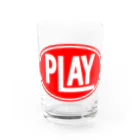 PLAY clothingのELLIPSE LOGO  R ② Water Glass :front