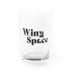 Wing SpaceのWing Space オリジナルアイテム Water Glass :front