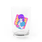 ぴらりのきらきら★イチゴゼリー Water Glass :front