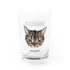 猫のイラスト屋さんのコハルさん　mikiZONE グラス前面