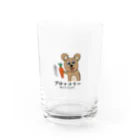 PONZUのくま次郎（野菜ver.） Water Glass :front