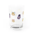 なすびちゃんねるストア♡のなすびちゃんと猫ズ Water Glass :front