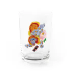 2438 DESIGNの唐獅子牡丹 / Karajisi-Botan グラス前面