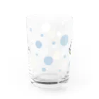 鈴蘭小道の鈴蘭グラス（グラデ） Water Glass :front