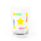 武者小路夕桐の流れ星 Water Glass :front