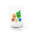 dacocoのかぞくだんらん Water Glass :front