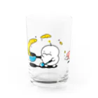 ぷりぷりうちゅうじんとぽこチャの店のチャーハンとぷりぷりうちゅうじん Water Glass :front