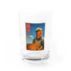 歴史グッツショップの満州開拓促進ポスター Water Glass :front