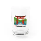 まんもすの恋愛成就 Water Glass :front