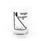 A33の体重エスカレーター Water Glass :front