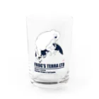 FROG'S TERRA LTDのカラード　ディープシーブルー グラス前面