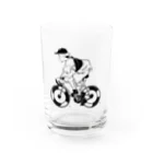 山形屋米店のピストバイクでポタリング Water Glass :front