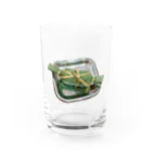 momosomaruのササダンゴ Water Glass :front