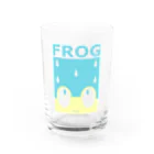 フラグルフロッグのアマガエル（イエロー） Water Glass :front