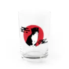 中華呪術堂（チャイナマジックホール）の【前プリント】人民帽猫 Water Glass :front