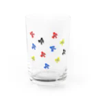 greetenのバスケットボールめいいっぱい バスケットボール Water Glass :front