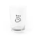 アトリエやまのうえのboyくん Water Glass :front