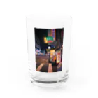 台湾エモい屋さんの夜市 Water Glass :front