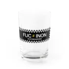 FUCKINONのじっぱー２ Water Glass :front