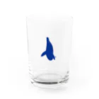 おがさわらぴくと（2022年6月21日OPEN）のドヤガオイルカ Water Glass :front