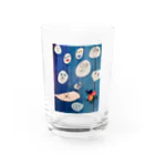 ギフっ子SHOPの雨 Water Glass :front