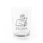 小田晃生のいとま Water Glass :front