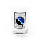 せつらの切手風　カラー Water Glass :front