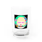 DECORATIVE WORLDの愛のかたち Water Glass :front