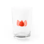 tekitouの苺 Water Glass :front