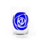 武者小路夕桐の青薔薇 Water Glass :front