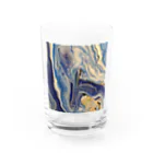 m/artworkのBlue  series Water Glass :front