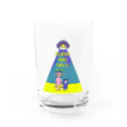 あきらんどの宇宙人と女の子 Water Glass :front