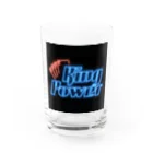 ランパンプス単独グッズショップのKing Power ロゴ　グラス Water Glass :front