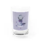 honatama_の紫陽花 Water Glass :front