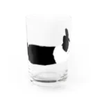 えりんごのねそべりうさぎ Water Glass :front