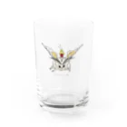 SHAKUTORIMUSHIのかいこがとわたし#silk moth and me Water Glass :front