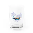 moeseaslugのアカフチミドリガイ Water Glass :front