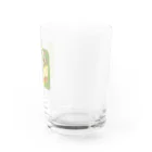 Chill`s Factoryのモンブランケーキ 文鳥 Water Glass :front