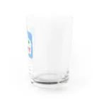 Chill`s Factoryのしろいケーキ シマエナガ Water Glass :front