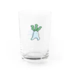 おばけ植物園【小物屋】のにげる大根 Water Glass :front