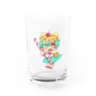 カラメリー･ファクトリーのカラメリーちゃん ソーダフロートver. Water Glass :front