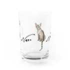 idumi-artの双子NECO Water Glass :front