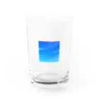 はるたんママ🌸のブルースカイ&リトルムーン Water Glass :front