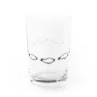 ぴすぴすのすいすいアザラシ Water Glass :front