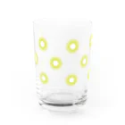 パティスリーハーモニカの昭和レトロ風ハーモニカ花(大き目) Water Glass :front