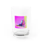 ルカルカのモダンガール Water Glass :front