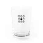 工具マニアのまつぼっくり大集合 Water Glass :front