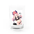 ✟sorairomiran✟のめんへらサキュバスちゃん Water Glass :front