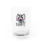 まみたすの愛犬写真・手描きSHOPのいぬ Water Glass :front